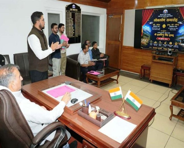 Himachal Chief Minister Launches New Helicopter Services Connecting Kullu Mandi And Chandigarh