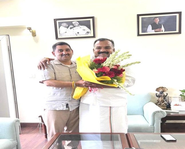 Kewal Singh Pathania holds crucial meeting with Tamil Nadu Congress Chief