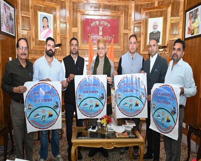 Himachal Governor Launches ‘Chalo Himachal’ Poster Campaign To Boost Adventure Tourism