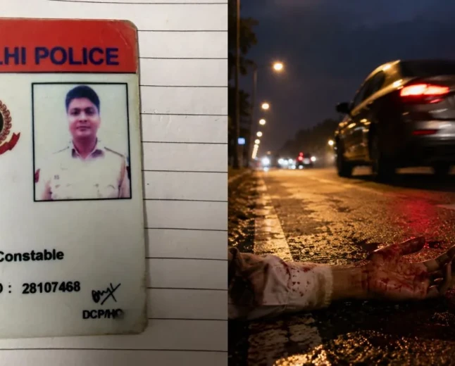 Delhi Traffic Cop Tragically Killed In Speeding Car Hit And Run
