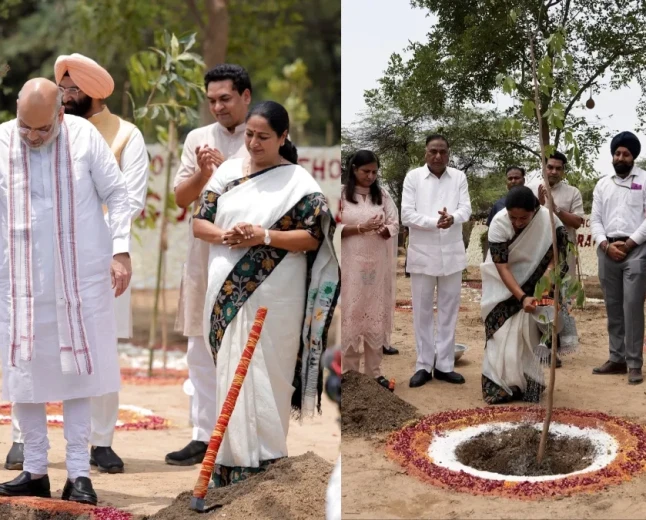 Amit Shah And Delhi Chief Minister Rekha Gupta Launch Massive Environmental Initiatives