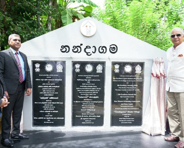 India Hands Over 48 Homes in Sri Lanka Under 'Neighbourhood First' Housing Project