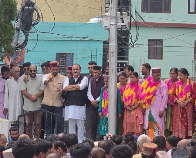 BJP Sweeps Both Top Positions in Shillai Block Development Committee Elections