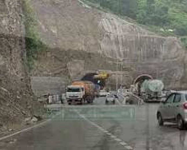 Mandi-Pathankot highway restored for vehicular movement after seven hour landslide blockade