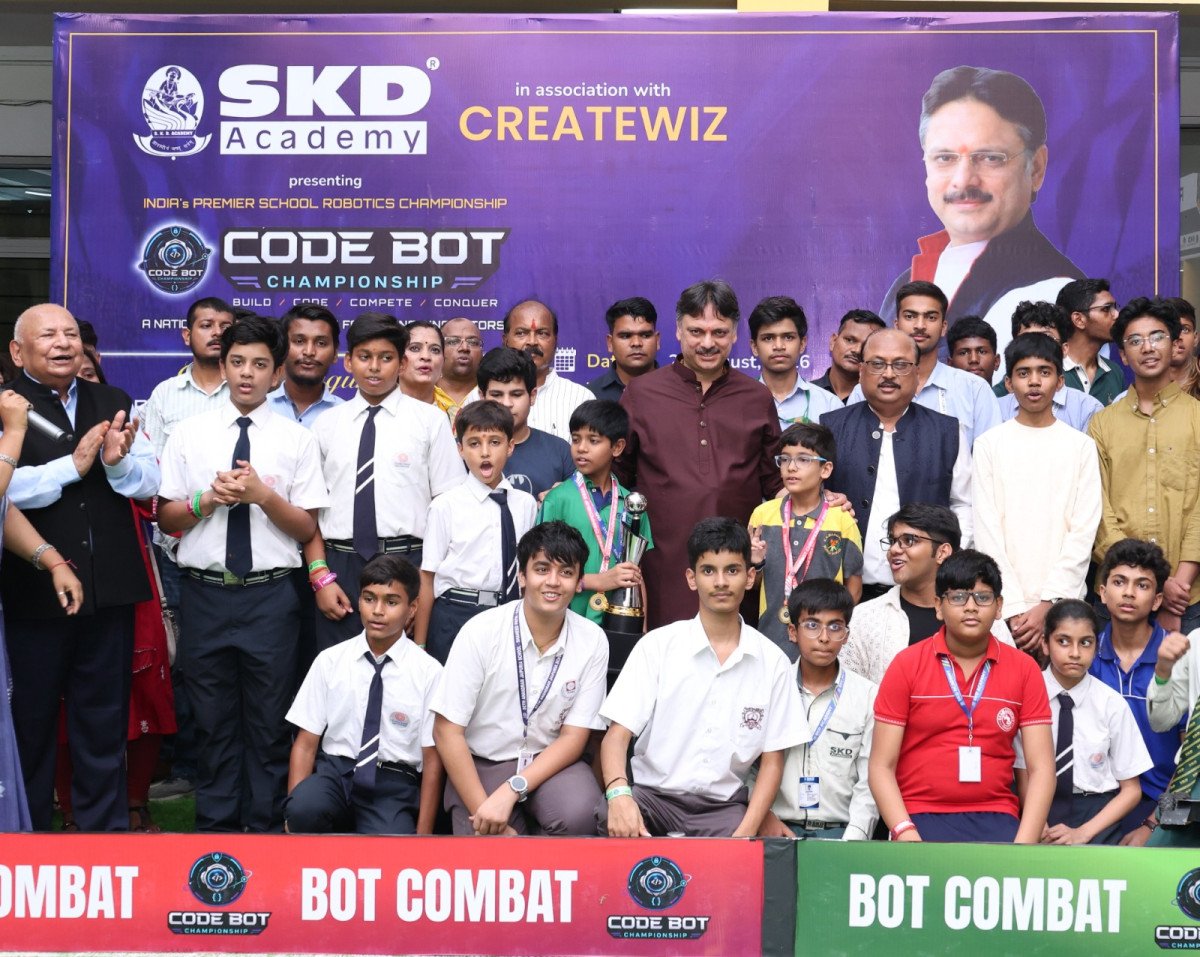 SKD Academy Hosts National Code Bot Championship, Inspiring Youth Innovation in Lucknow