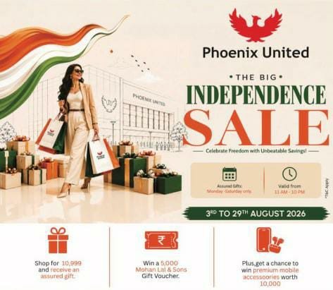 Phoenix United Bareilly Brings Big Independence Sale With Exciting Rewards