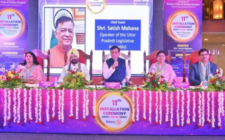 Rotary Club of Atullya Kanpur Celebrates 11th Installation Ceremony Under 'Create Lasting Impact' Theme