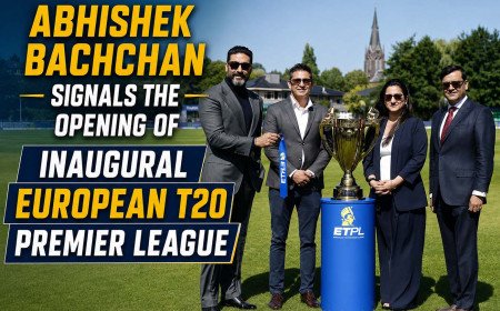 Abhishek Bachchan Signals the Opening of Inaugural European T20 Premier League