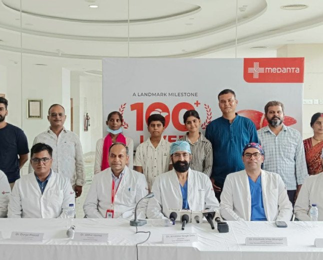 Medanta Lucknow Reaches Milestone of 100 Successful Liver Transplants