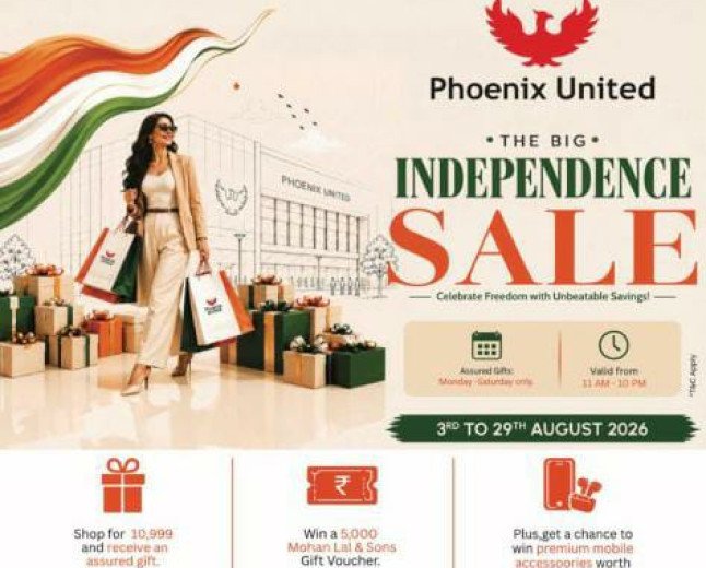 Phoenix United Bareilly Brings Big Independence Sale With Exciting Rewards