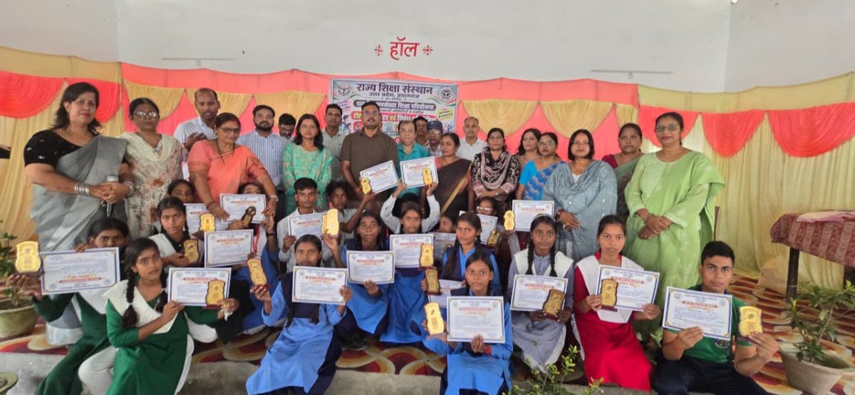 GIC Akbarpur Hosts Role Play, Poster, and Essay Competitions Under State Population Education Project