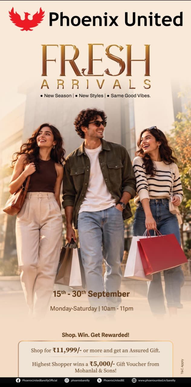 Phoenix United Bareilly Doubles Festive Cheer with Food Fest and Shop & Win Offers