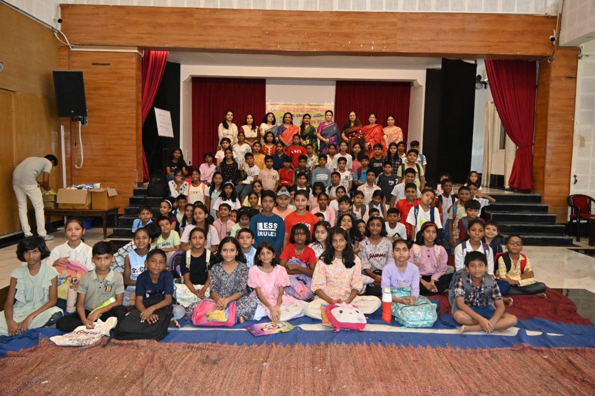 NCR Women's Welfare Organization Hosts Drawing and Painting Competition for Railway Children in Subedarganj