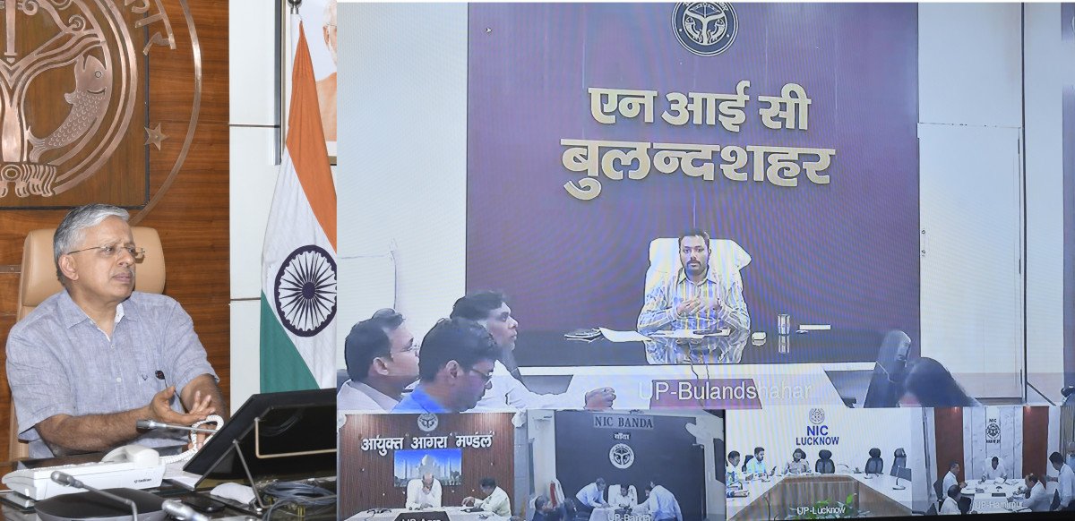 UP Chief Secretary Orders Immediate Relief for Cyclone-Hit Families, Sets 1,500-Site Target for EV Charging Stations