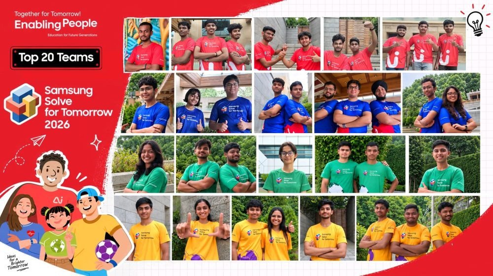 Samsung Solve for Tomorrow 2026: 36 Young Indian Innovators Take Ideas to National Stage