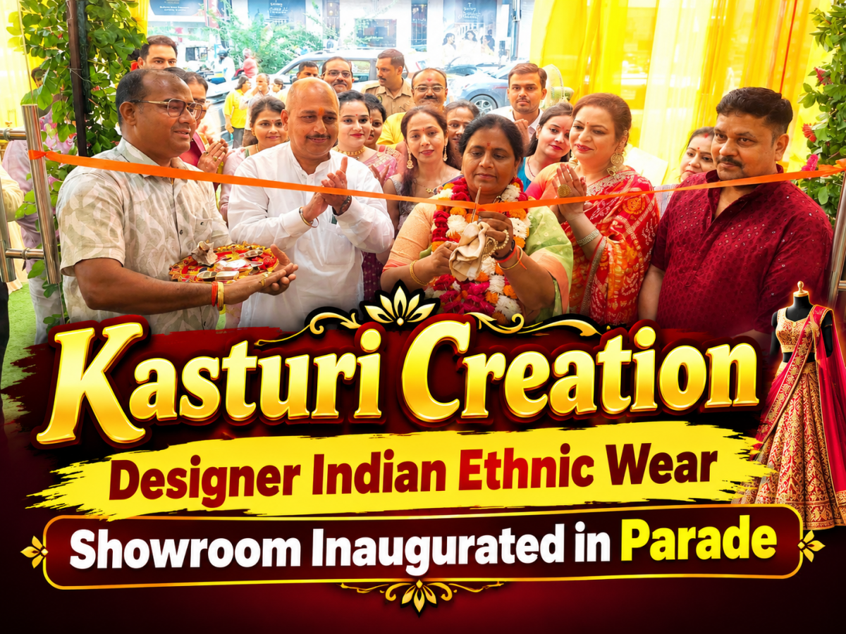 Kasturi Creation Opens First Kanpur Outlet: Designer Indian Ethnic Wear Showroom Inaugurated in Parade