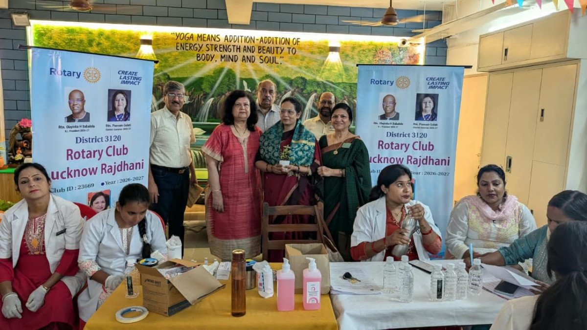 Rotary Clubs Launch Life-Saving HPV Vaccination Drive for Young Girls in Lucknow