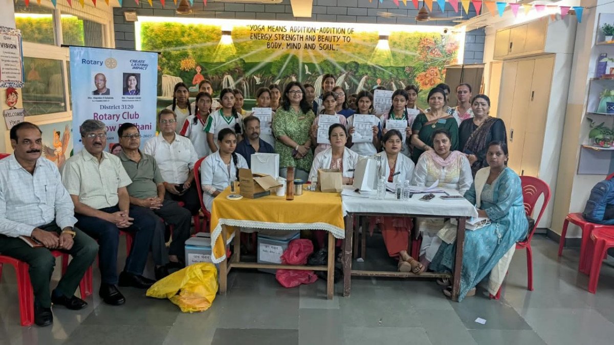 Rotary Clubs Host Cervical Cancer Awareness and HPV Vaccination Drive in Lucknow
