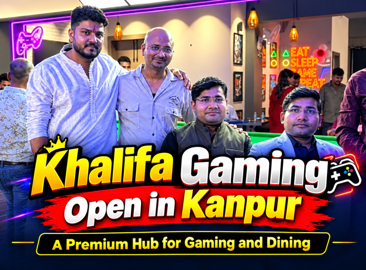 Grand Opening of Khalifa Gaming Studio in Kanpur: A Premium Hub for Gaming and Dining
