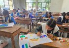 Students Paint Vision of 'Viksit Bharat' in 'Mere Sapno Ka Bharat' Competition Across Ambedkar Nagar