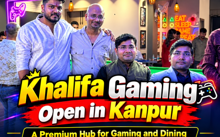 Grand Opening of Khalifa Gaming Studio in Kanpur: A Premium Hub for Gaming and Dining
