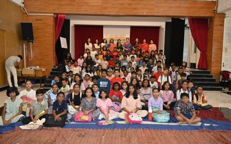 NCR Women's Welfare Organization Hosts Drawing and Painting Competition for Railway Children in Subedarganj