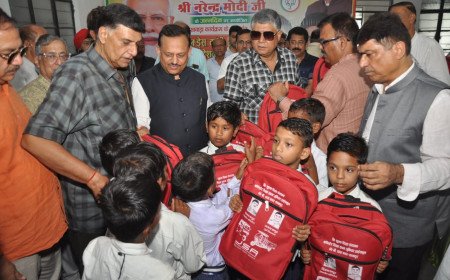 458 Students Receive Free Bags and Study Kits at Coopestate Education Center