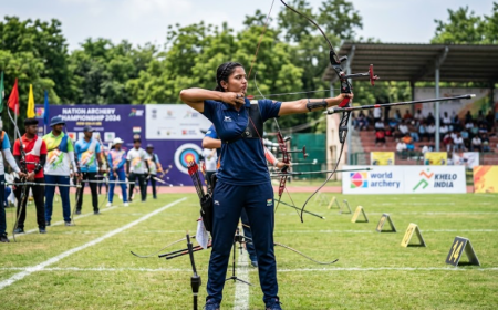 India Women's Compound Archery Team Retains Gold, Beating China 238–234