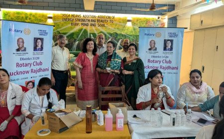Rotary Clubs Launch Life-Saving HPV Vaccination Drive for Young Girls in Lucknow