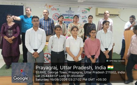 Youth Urged to Shun Addiction at Kulbhaskar Ashram PG College Seminar