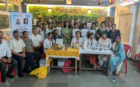 Rotary Clubs Host Cervical Cancer Awareness and HPV Vaccination Drive in Lucknow