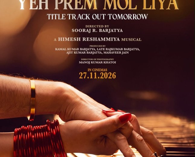 Rajshri Productions & Himesh Reshammiya Unveil Motion Poster for 'Yeh Prem Mol Liya' Title Track