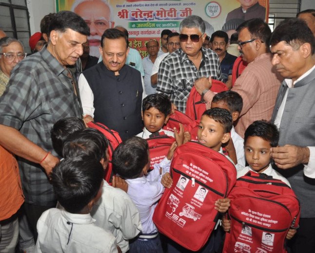458 Students Receive Free Bags and Study Kits at Coopestate Education Center