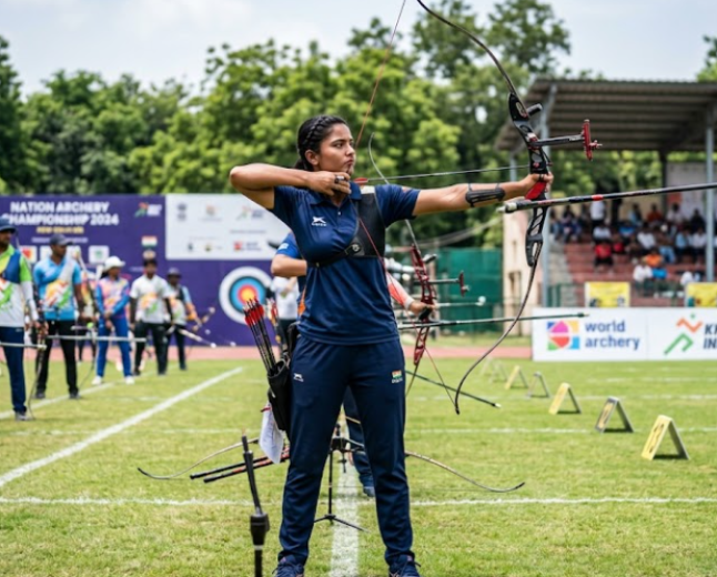 India Women's Compound Archery Team Retains Gold, Beating China 238–234