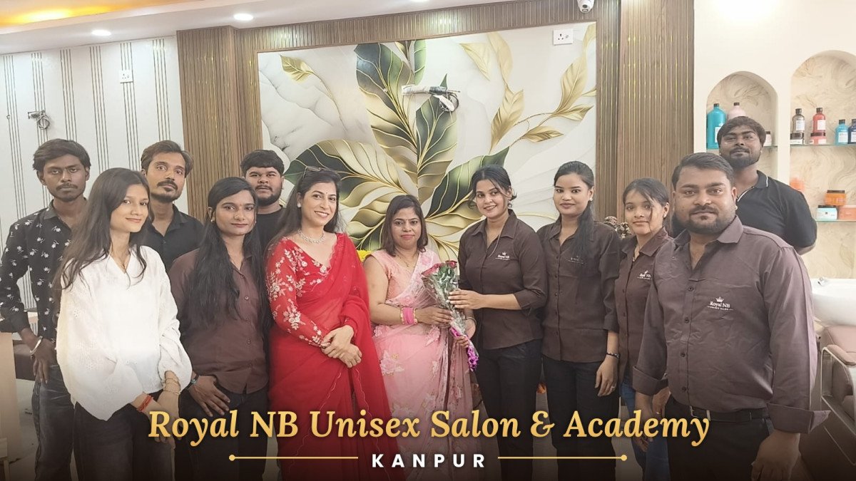 Bollywood Makeup Artist Nilu Prabhal Upadhyay Launches Royal NB Unisex Salon & Academy in Kanpur