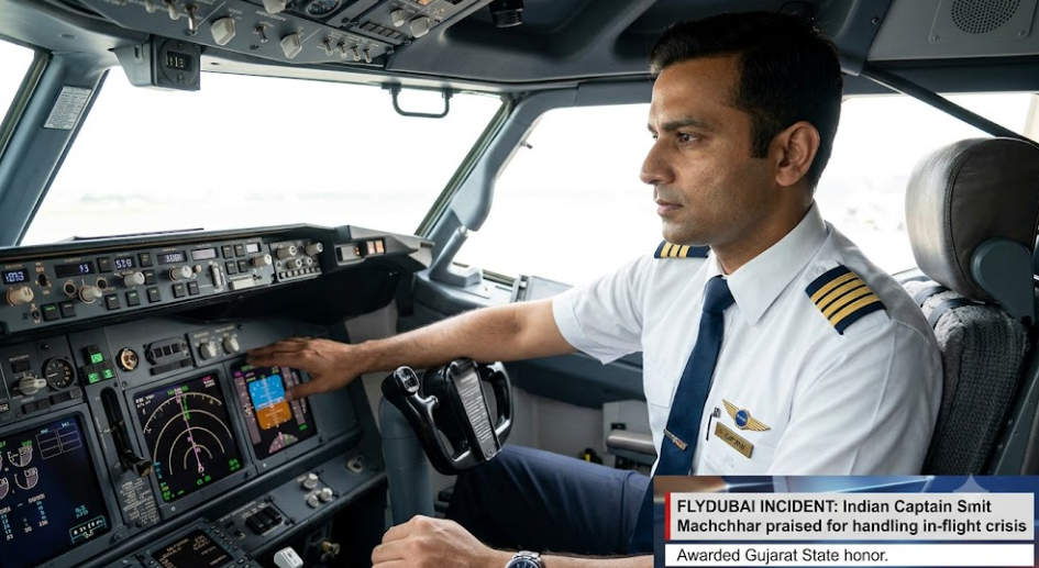 Flydubai Cockpit Attack: Hero Pilot Smit Machchhar Honoured, Recovering