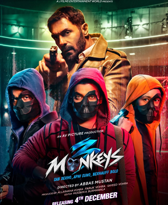 3 Monkeys: Abbas–Mustan Give Gandhi's Monkeys Gen-Z Twist