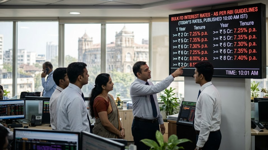 RBI New Rules Today: Banks Must Publish Bulk FD Rates Daily at 10 AM