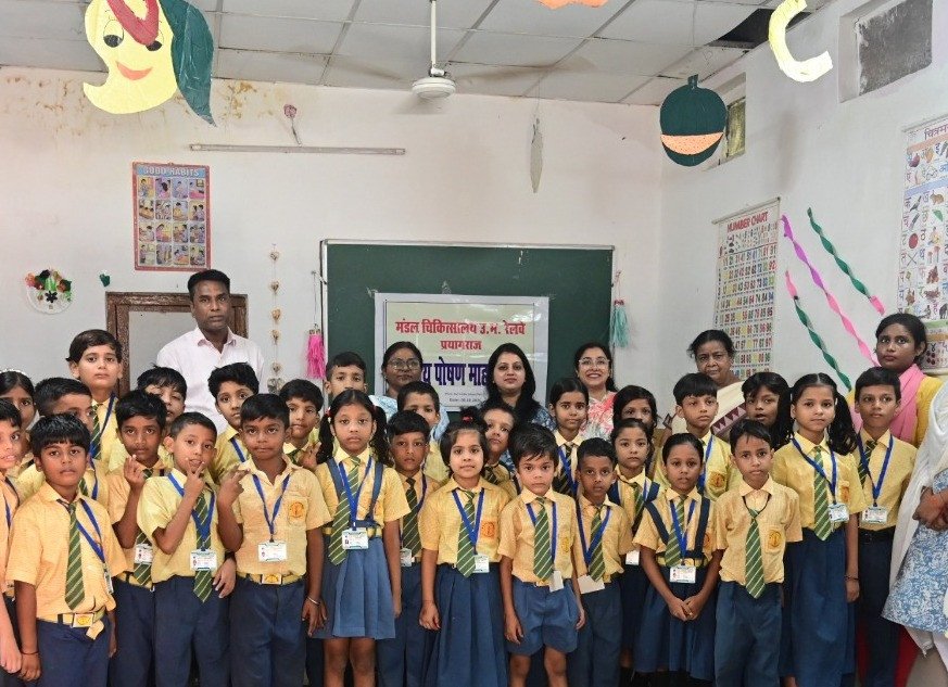 NCR Central Hospital Hosts Nutrition Awareness and Child Growth Monitoring Drive at Bal Vatika