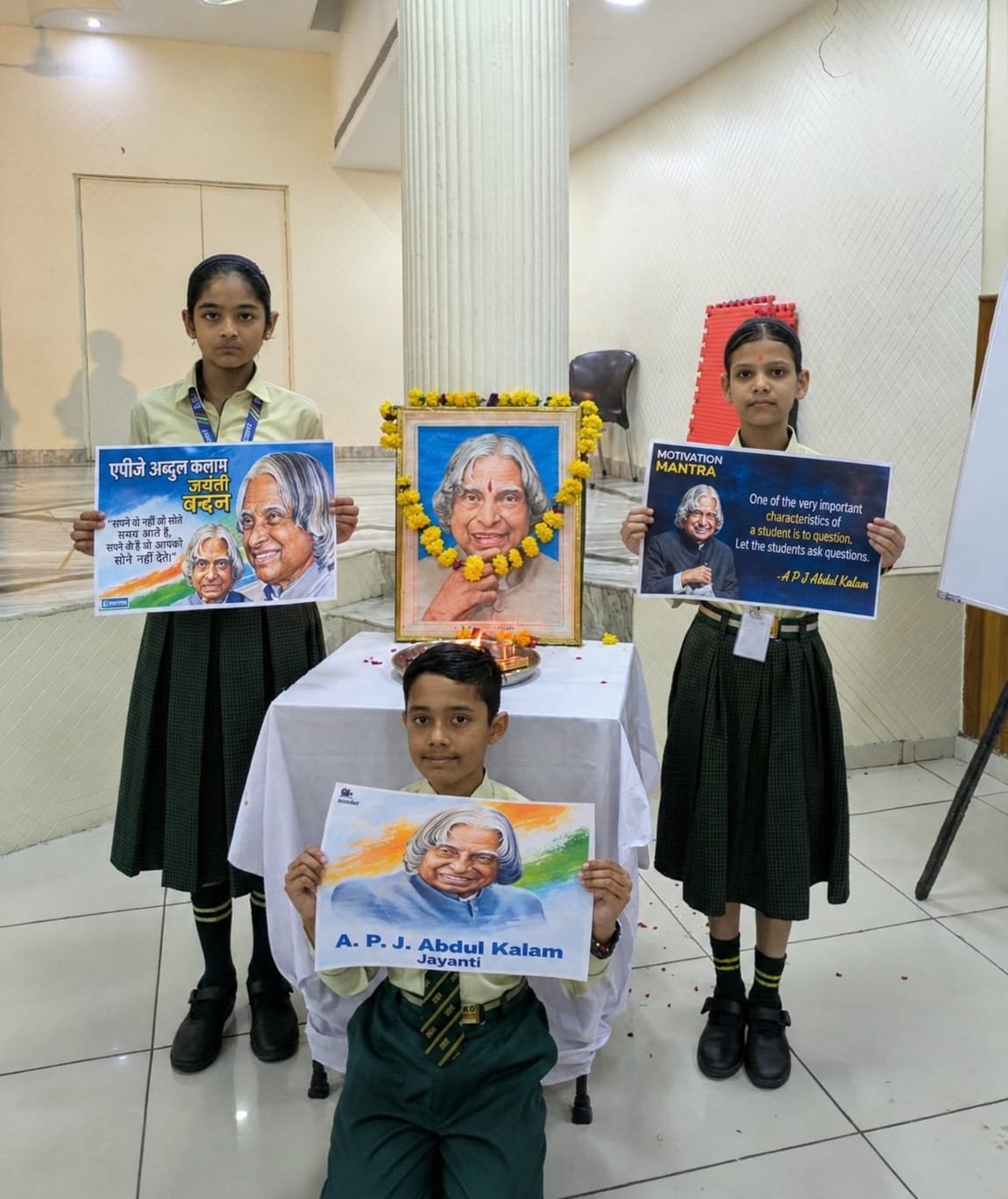Lucknow Students Pledge to Dream Big as SKD Schools Honour “Missile Man” Kalam on 95th Birth Anniversary