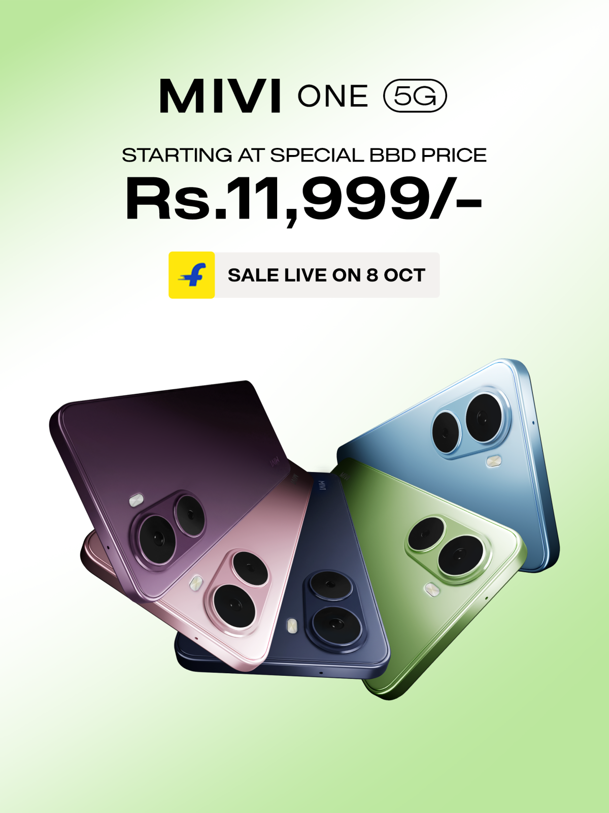 Mivi One 5G Debuts via Flipkart Big Billion Days Starting at ₹11,999