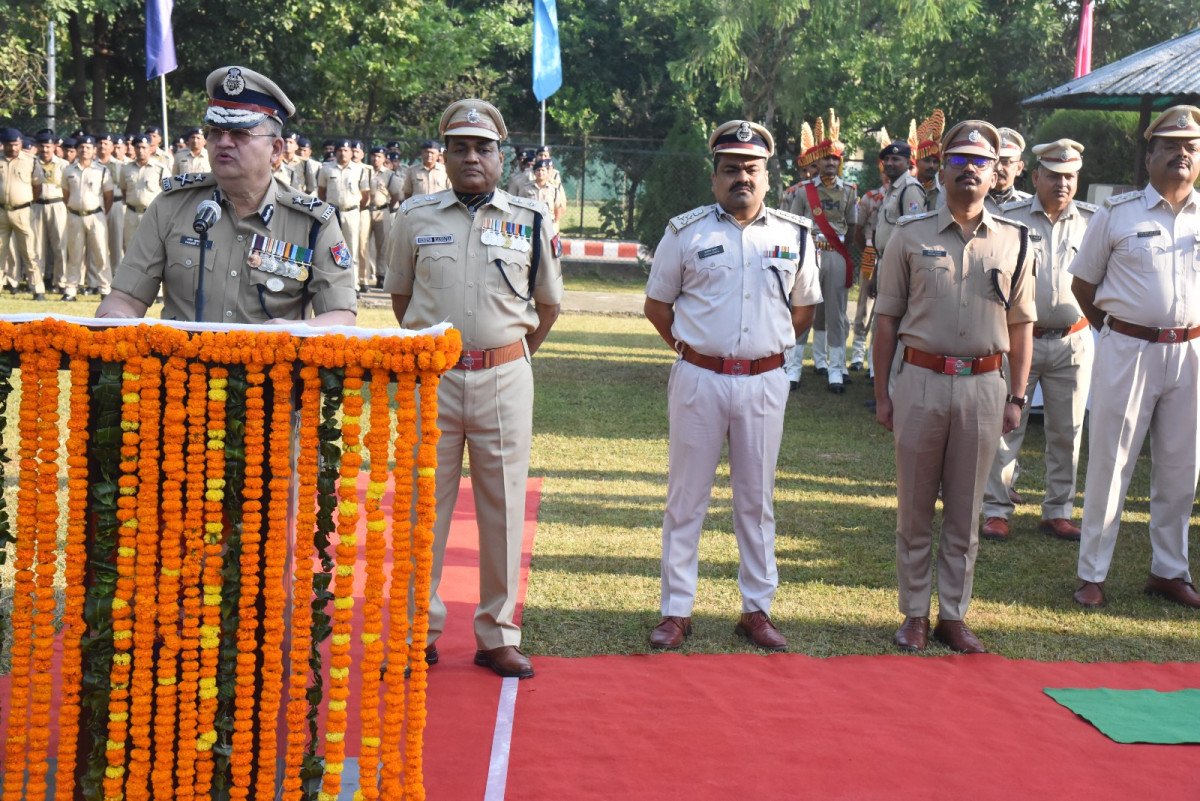 North Central Railway RPF Pays Solemn Tribute to Fallen Personnel with Martyrs’ Parade in Prayagraj