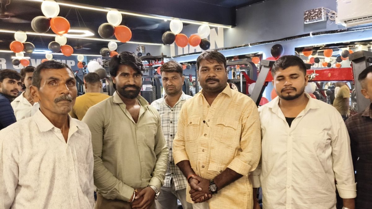 MLA Rahul Sonkar Inaugurates Urban Fitness Gym in Kalyanpur, Kanpur