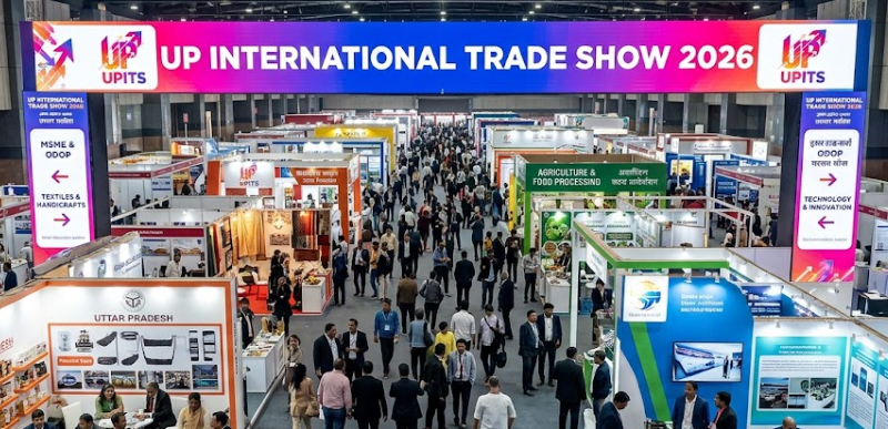 Yogi, Amit Shah Open UP International Trade Show