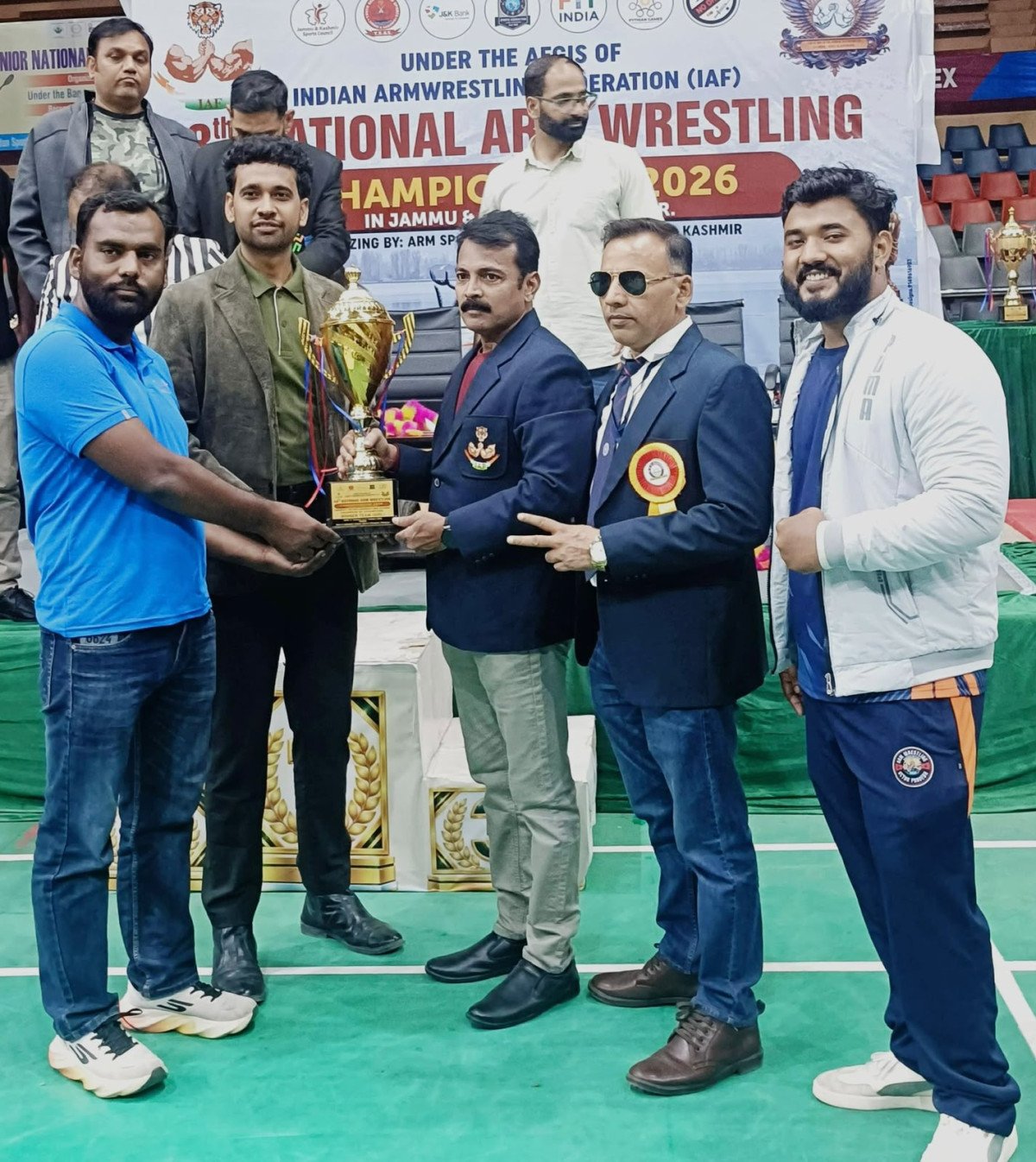 Uttar Pradesh Shines at 48th National Arm Wrestling Championship in Srinagar with 64 Medals