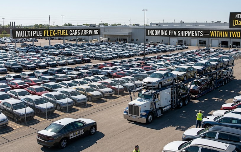 Multiple Flex-Fuel Cars Arriving Within Two Months
