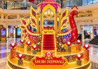 Golden Pushpak Viman Installation Brings Ramayana Magic to Phoenix United Bareilly