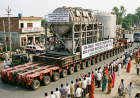 Asia's First Bioplastic Plant: 308-Wheel Vehicle Reaches UP