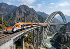 Vande Bharat Hits 100 Kmph on Chenab, Anji Bridges