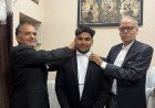 Advocate Ravi Pachauri’s Band Ceremony Celebrated with Great Enthusiasm in Mathura